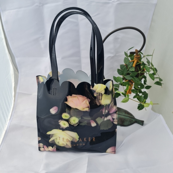 Ted Baker 'Icon Bag' Small Vinyl Shopper Tote - Picture 2 of 4